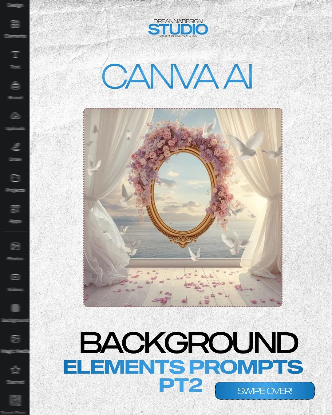 @canva + AI = creativity unlocked ✨
Here are custom prompts you can use while designing directly in Canva.
Comment &ldquo;LEARNER&rdquo; to get the real creativity strategy for making AI images in Canva.
#dreannadesignstudio #canvassador #canvaai #ca