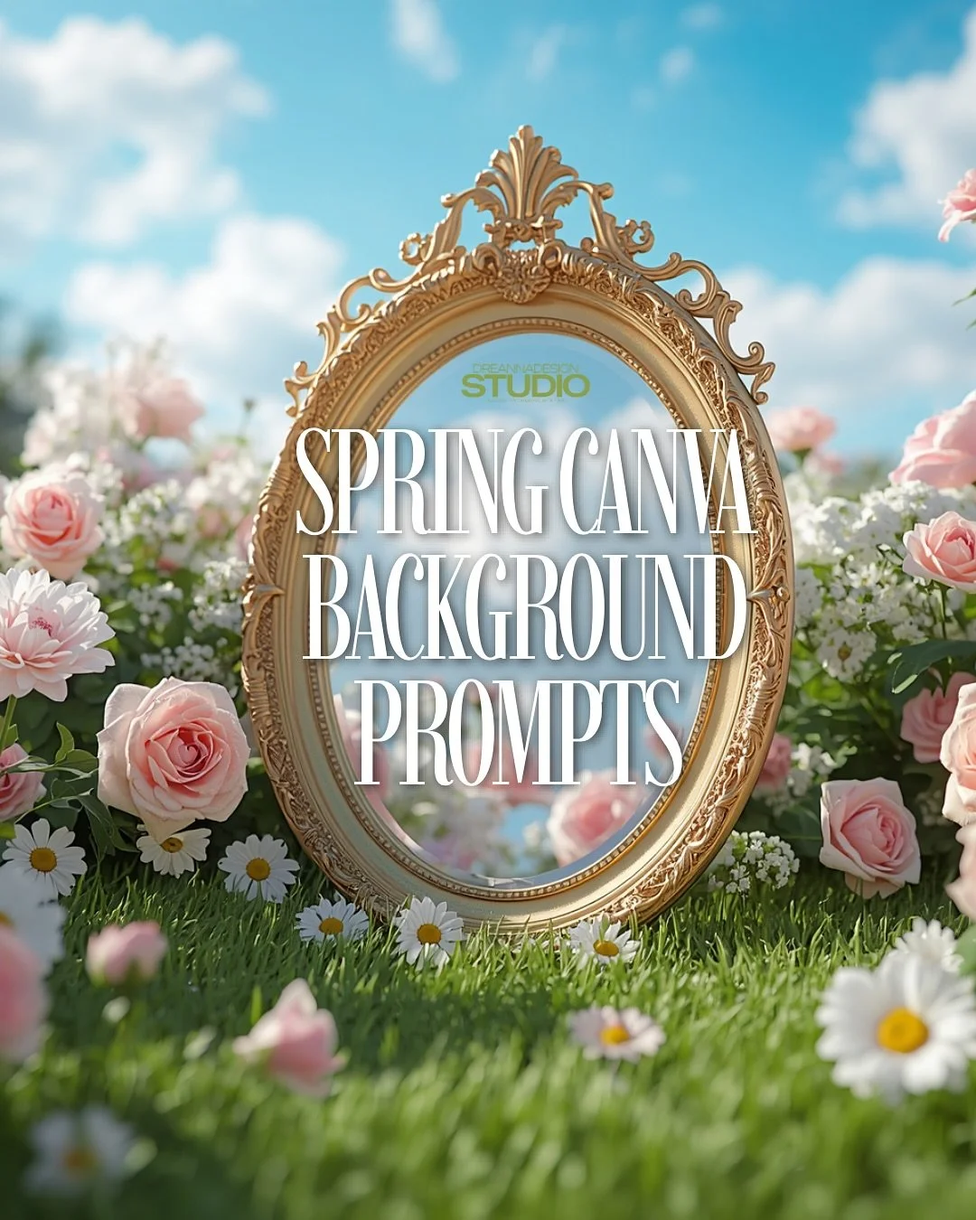 Ditch the boring spring backgrounds &amp; create your own custom ones right in @canva 

Copy &amp; paste these prompts to get results like this ! 

Would you use these prompts in Canva ? 

#dreannadesignstudio #canvadesignchallenge #canvadesign
