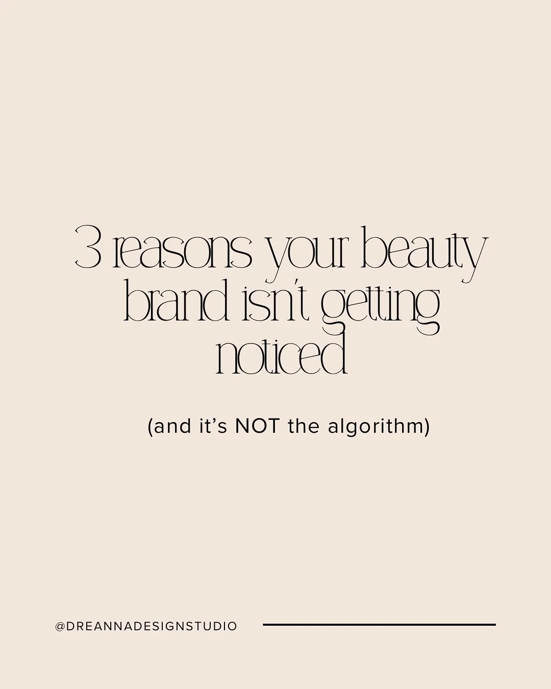 Let&rsquo;s be real&hellip;

Most beauty brands aren&rsquo;t overlooked 
their content just isn&rsquo;t giving people a reason to engage.

No hook.
No story.

Just &ldquo;here&rdquo; content.
And that gets scrolled past.
Attention is earned.

Your co