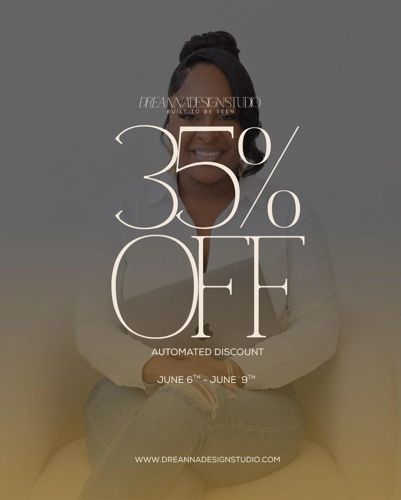 🚨 FLASH SALE ALERT 🚨

Your dream brand just got more affordable.

For a limited time, enjoy 35% OFF branding, website design, and custom graphic design services.

If you&rsquo;ve been waiting for the right time to invest in your business, this is i