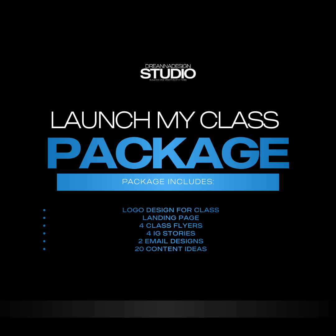 Launch My Class Package
