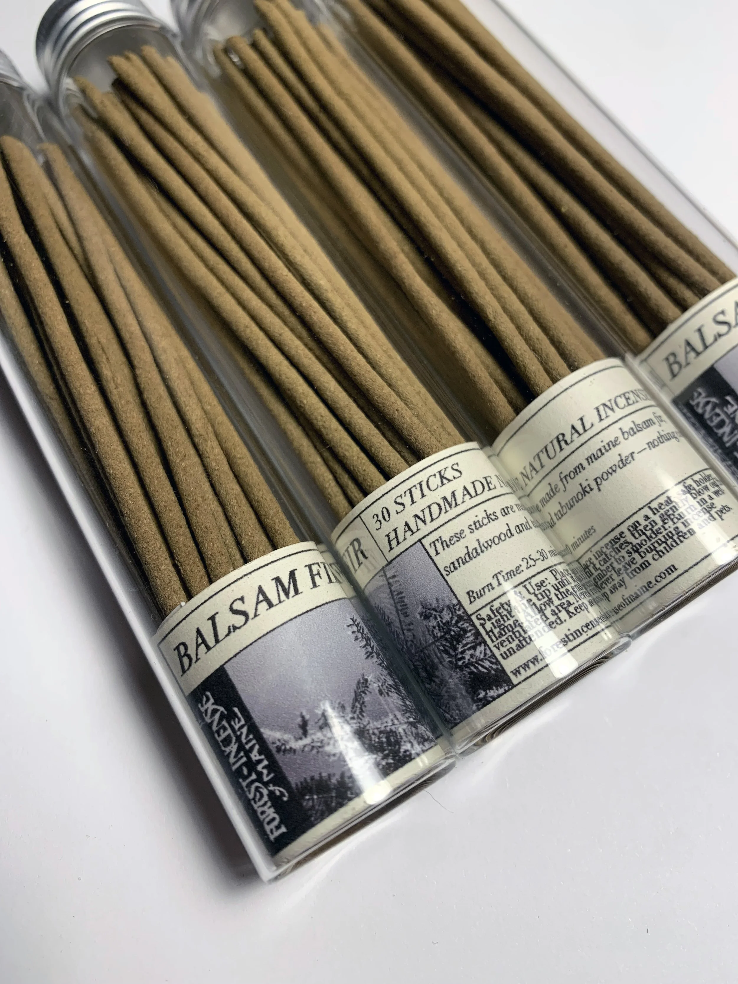 Balsam Fir Joss Sticks (Set of 30)