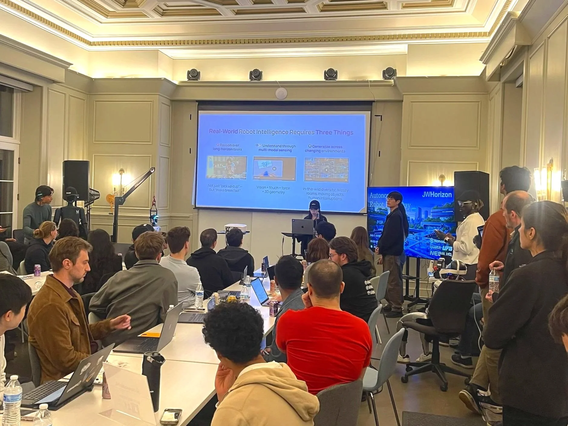 JW Horizon hosts Autonomous Robot Hackathon at AGI House