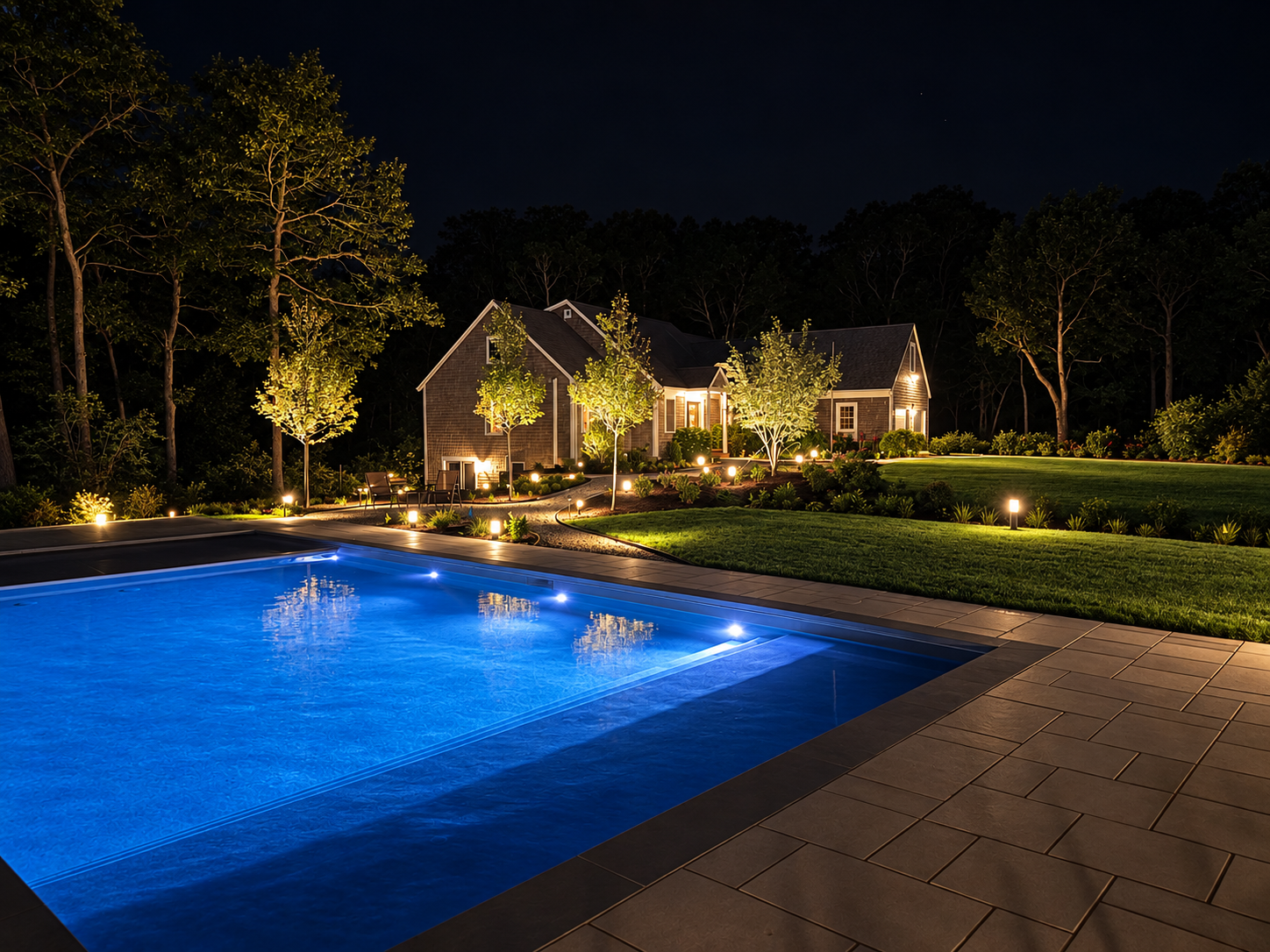 Nighttime poolside residence in blue light.png