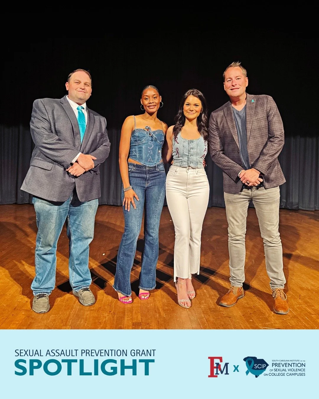 Today's Sexual Assault Prevention Grant Spotlight is on @francismarionu

Francis Marion University&rsquo;s Office of Student Life utilized a SCIP grant to host creative, student-centered programming focused on raising awareness about sexual assault a