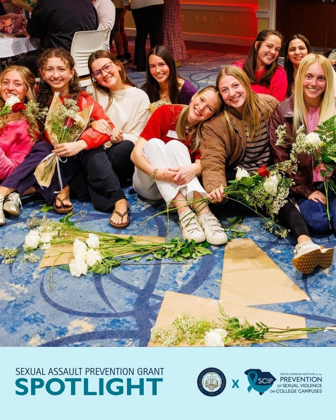 Today&rsquo;s Sexual Assault Prevention Grant Spotlight is on @charlestonsouthern 💙

Earlier this year, Charleston Southern University launched Because He First Loved, a campuswide initiative focused on building healthy romantic, platonic, and profe