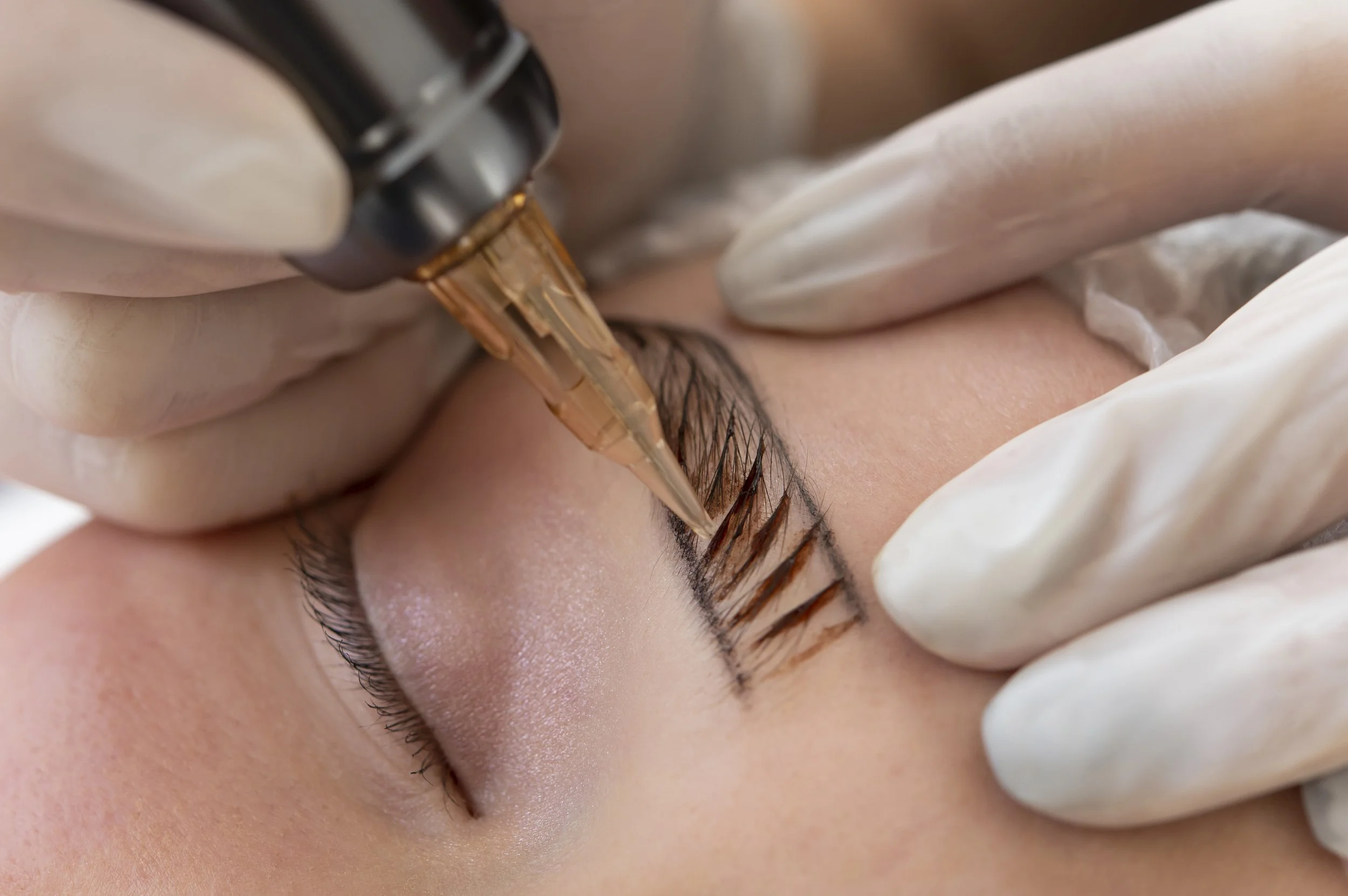 Professional permanent makeup service at Calla Ink & Aesthetics