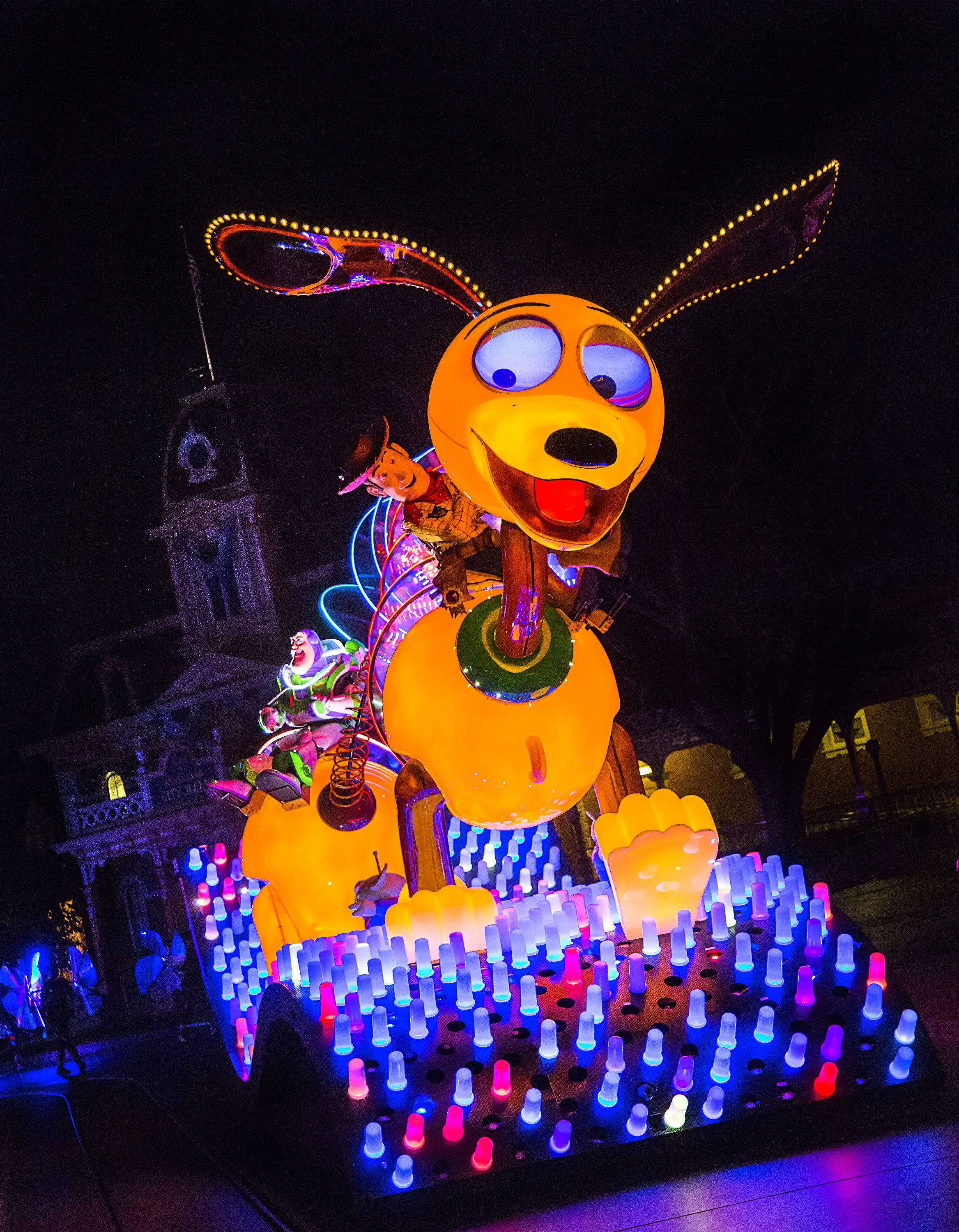 Magical nighttime parades that delight all ages.