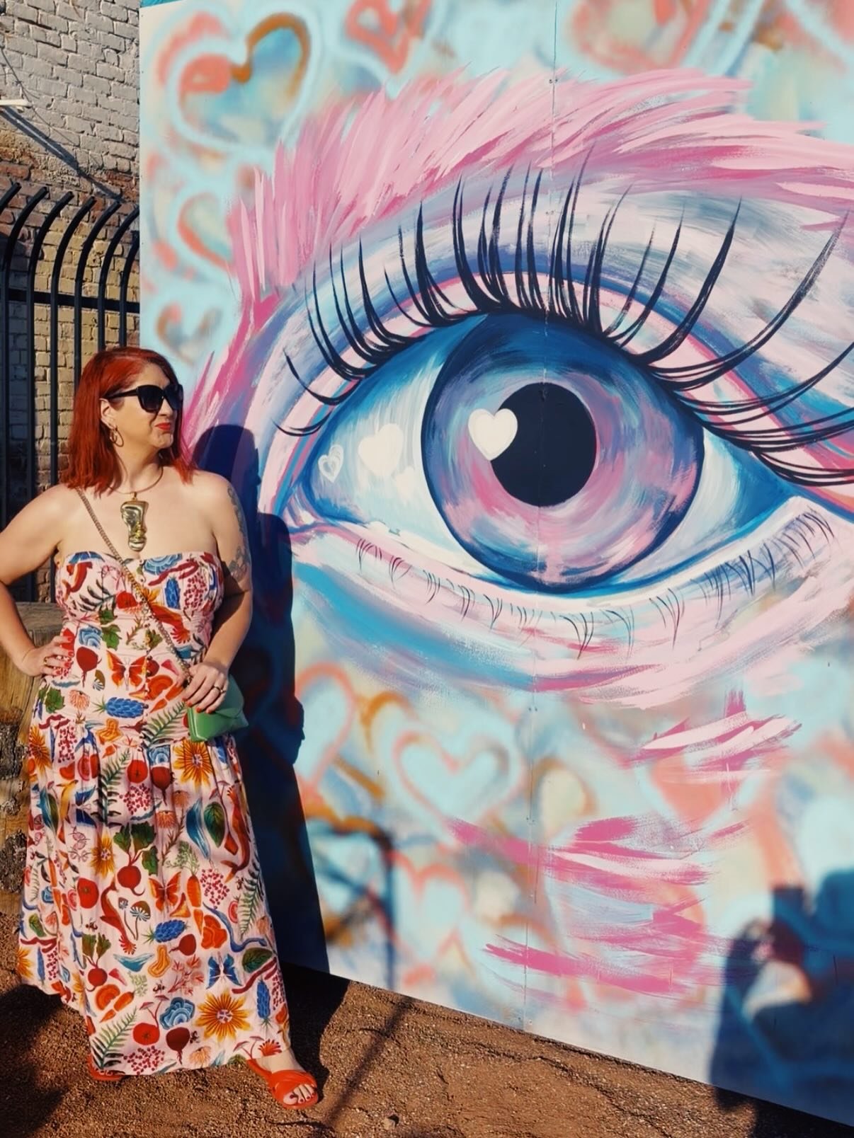 Seeing @akachambo art on gallery walls will forever be my favorite! 

✨Exceptional art 
✨Trading trinkets @themonasteryaz 
✨Dreaming up trips with @charithdenson 
✨Enjoying the beautiful weather before it turns sweltering soon
✨Getting another wear f