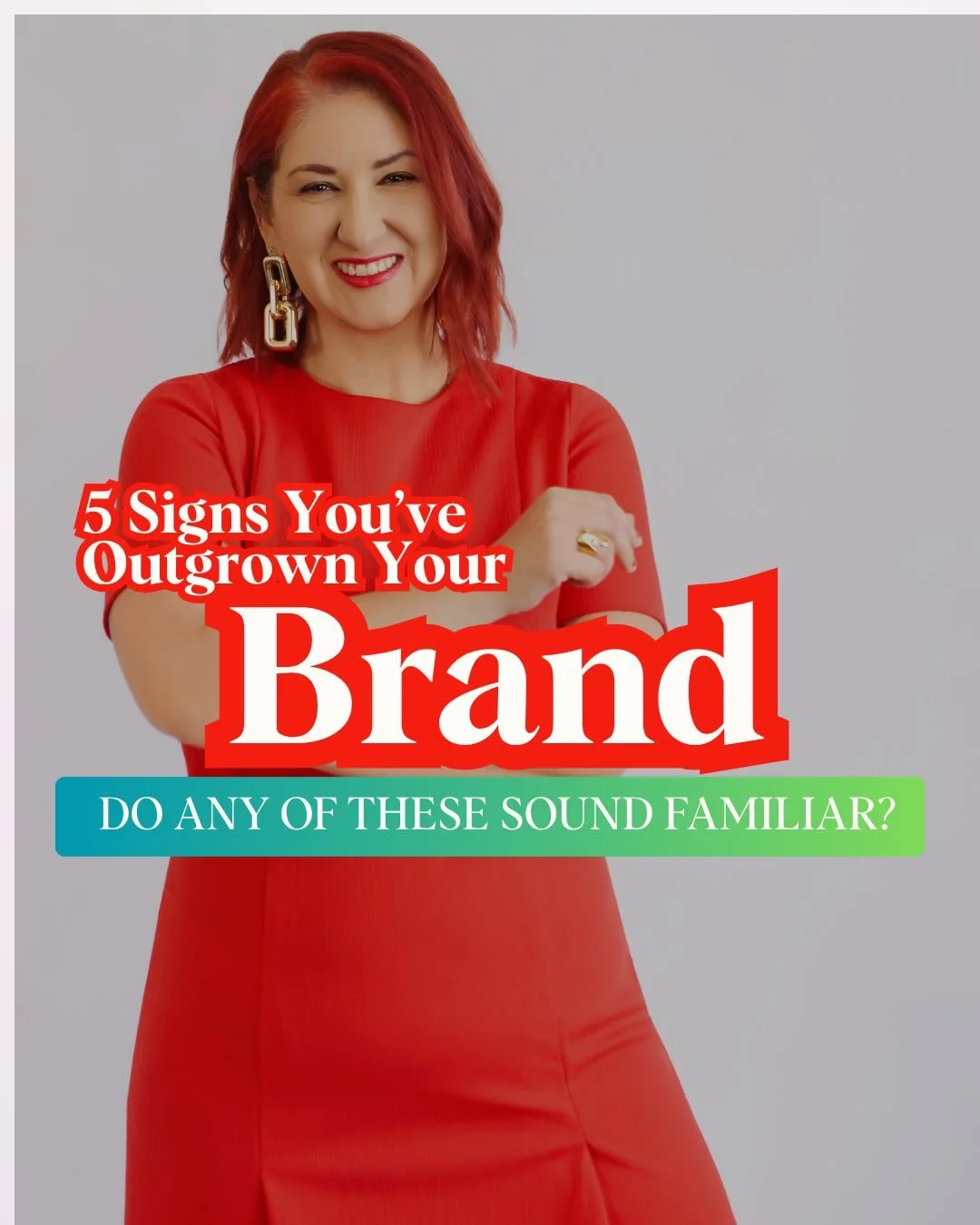 I see the same signs all the time. The business owner who is quietly avoiding the rebrand, circling the drain on their challenges, and questioning everything! 

Here&rsquo;s when you know it&rsquo;s time. 

1. You&rsquo;re undercharging. 
2. You drea