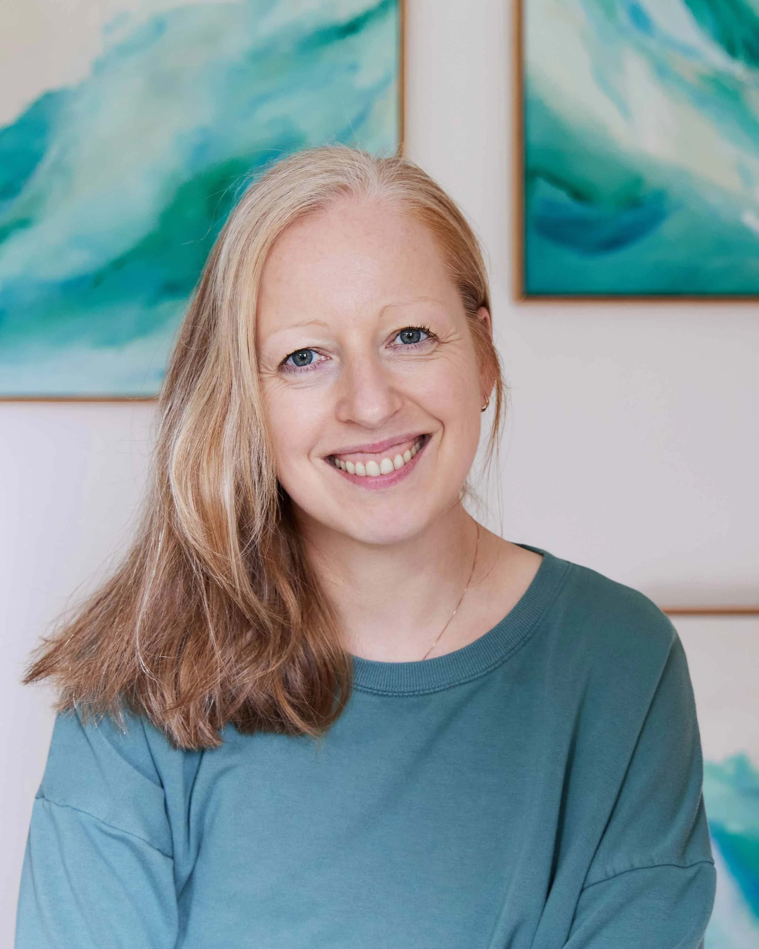 Portrait of Anna Mar for the About page.