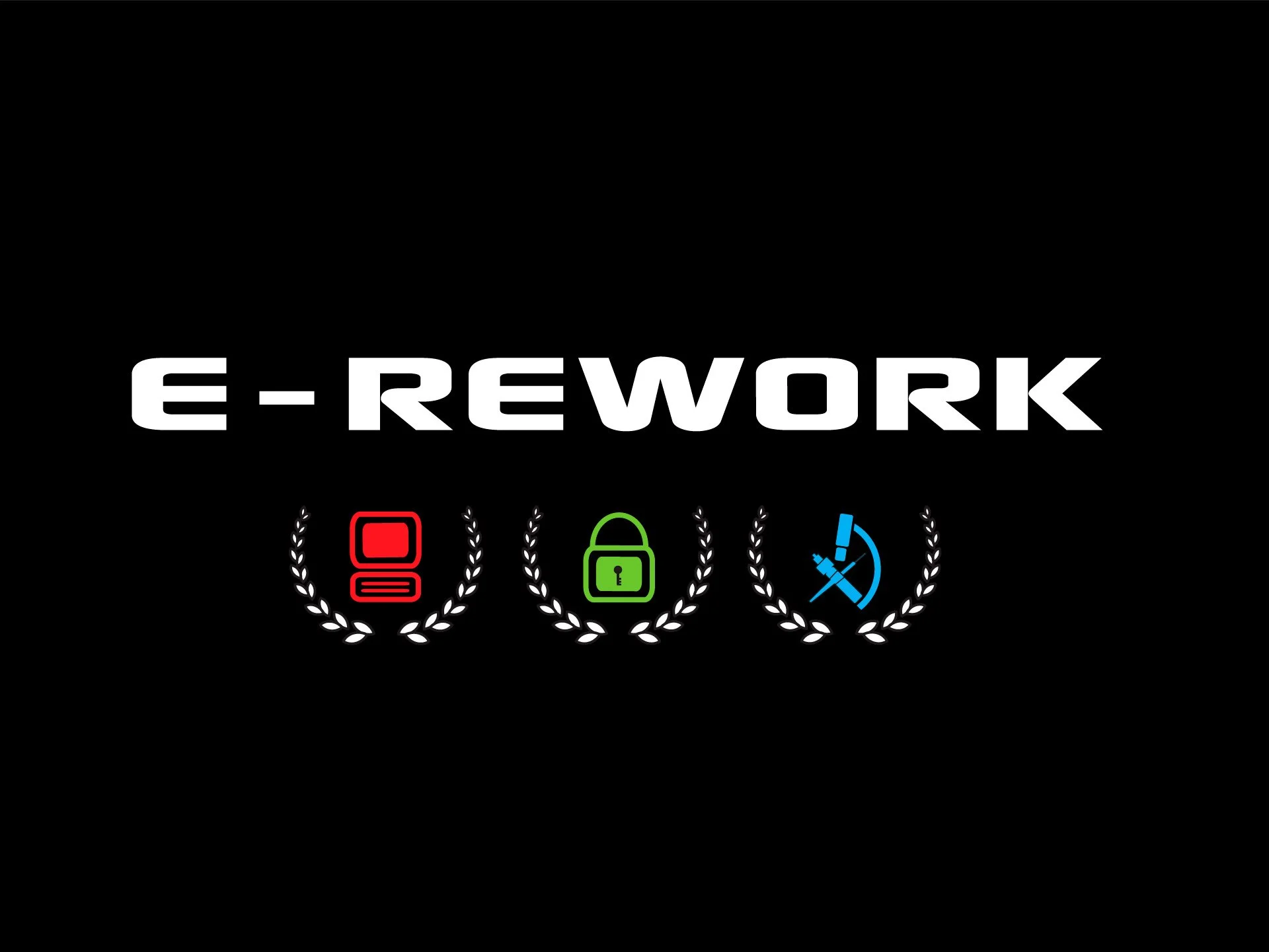 E-Rework logo design by Anna Mar