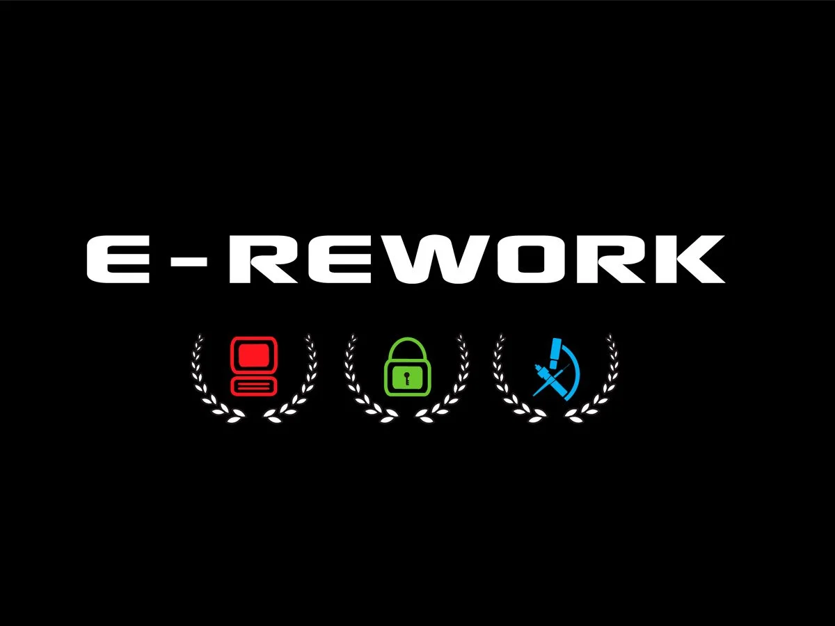 E-Rework - Brand Identity & Print Design