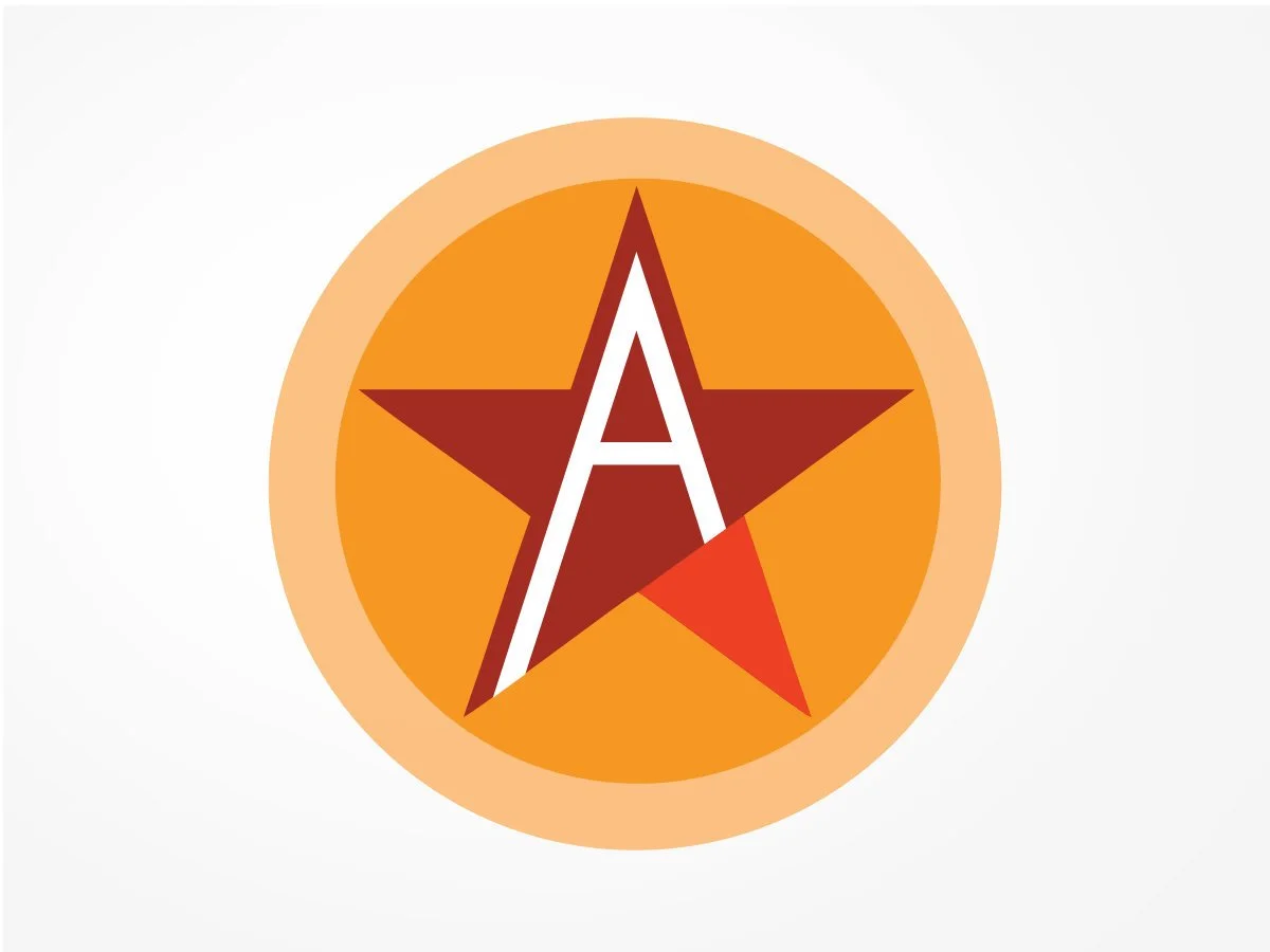 Artman English Logomark by Anna Mar Design