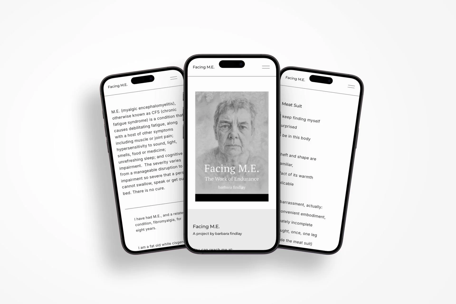 Facing ME Website Design by Anna Mar Design