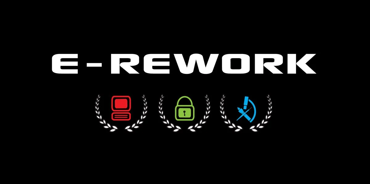 E-Rework Logo by Anna Mar Design