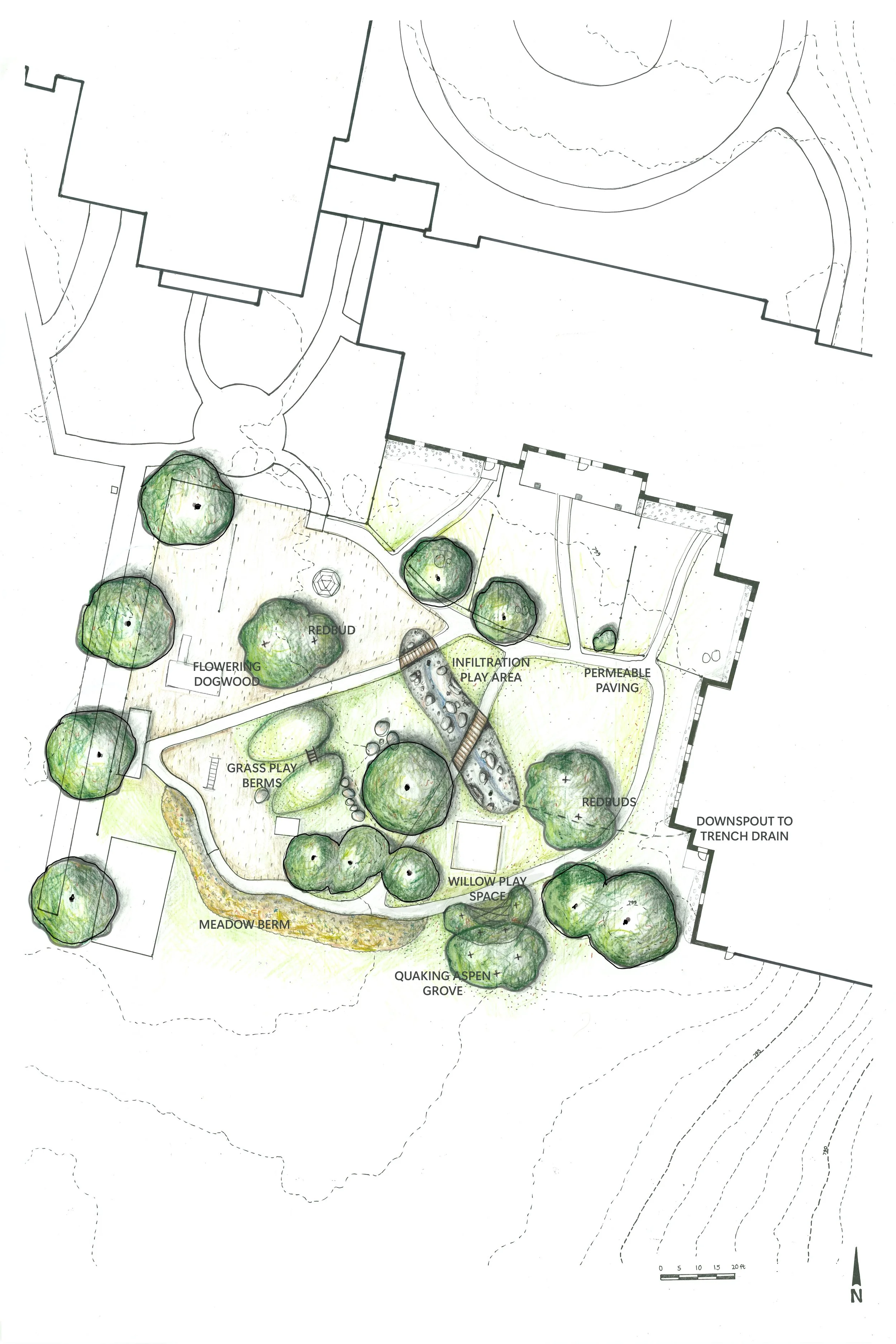 final design for the playground