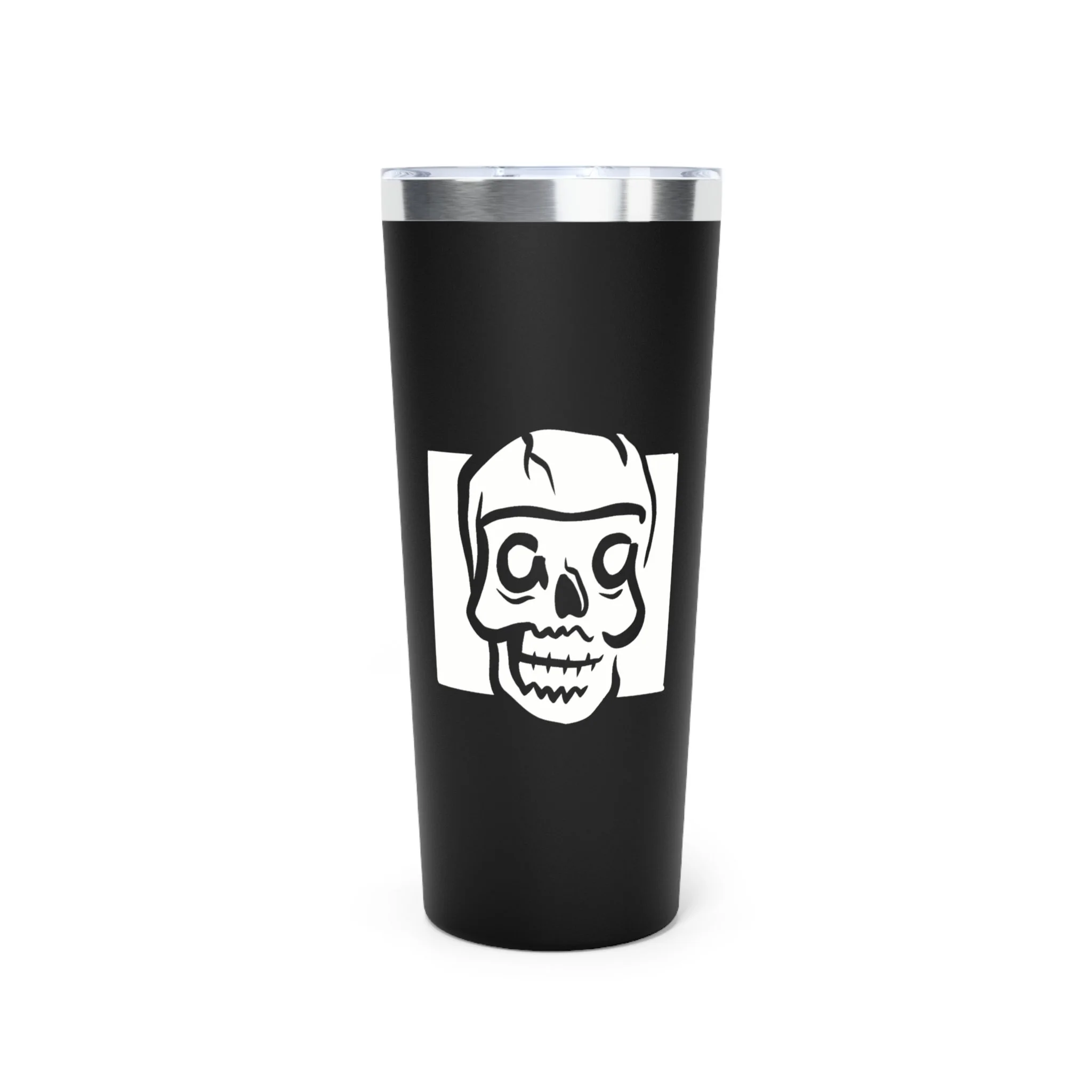 22oz Skull Logo Tat-Tumbler