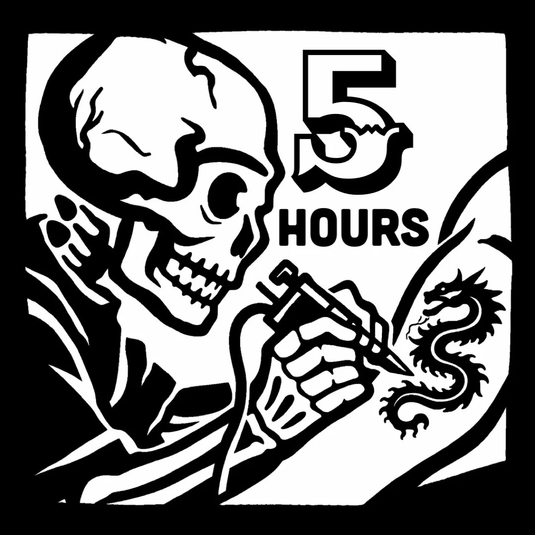 5 Hour Tattoo Session