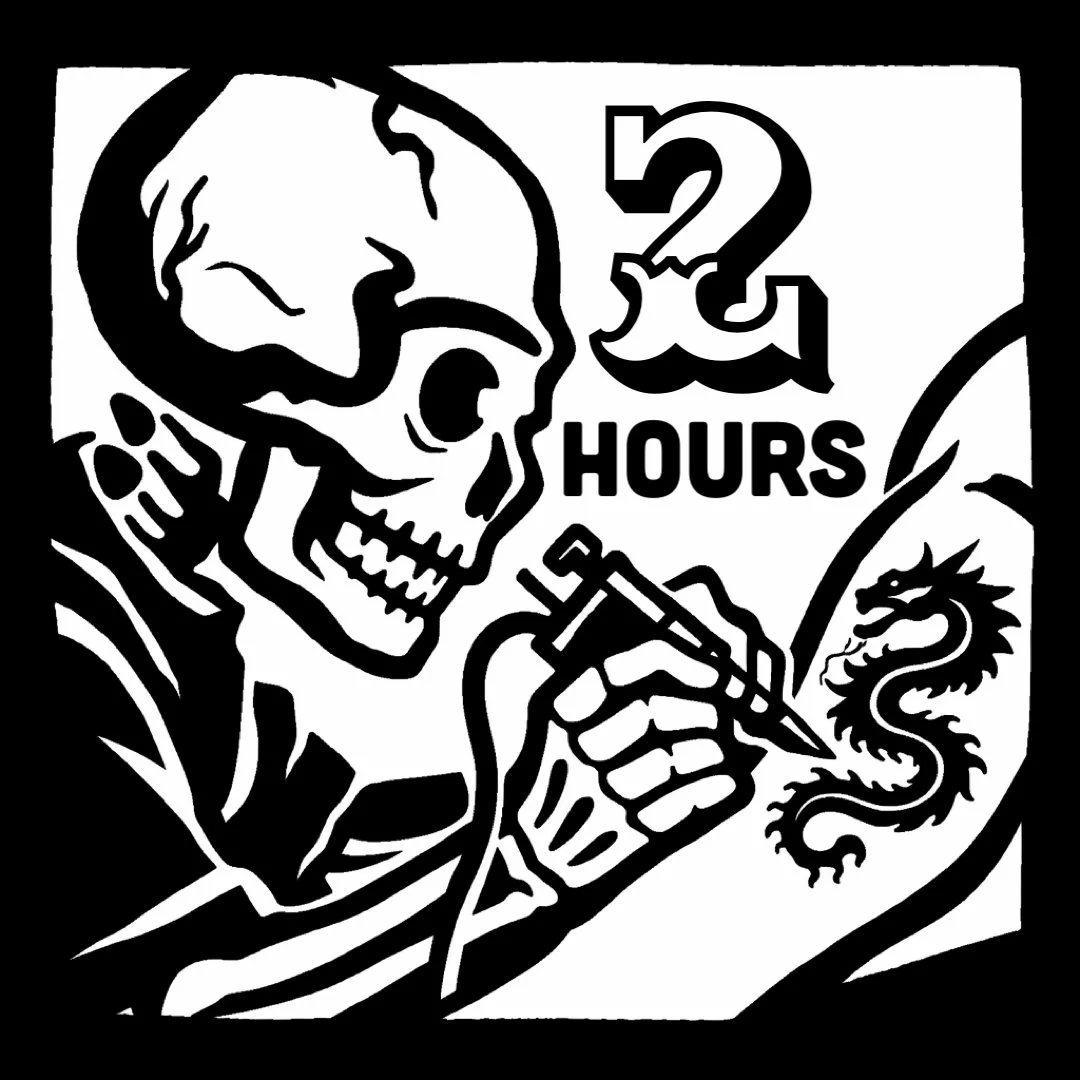2 Hour Tattoo Session