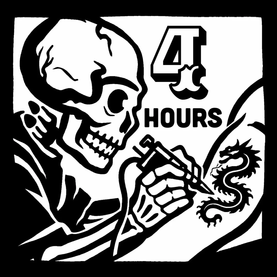 4 Hour Tattoo Session