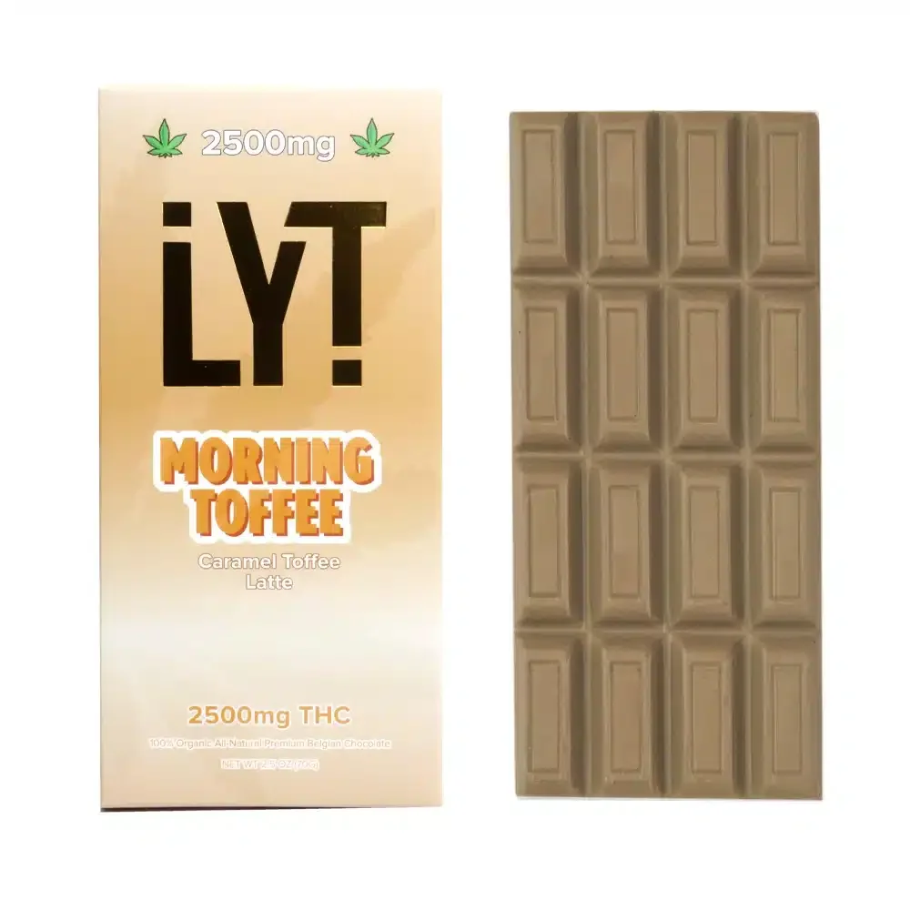 LYT THC CHOCOLATE 2,500MG MORNING TOFFEE
