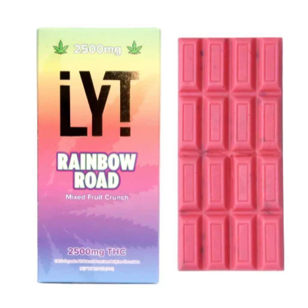 LYT THC CHOCOLATE 2,500MG RAINBOW ROAD