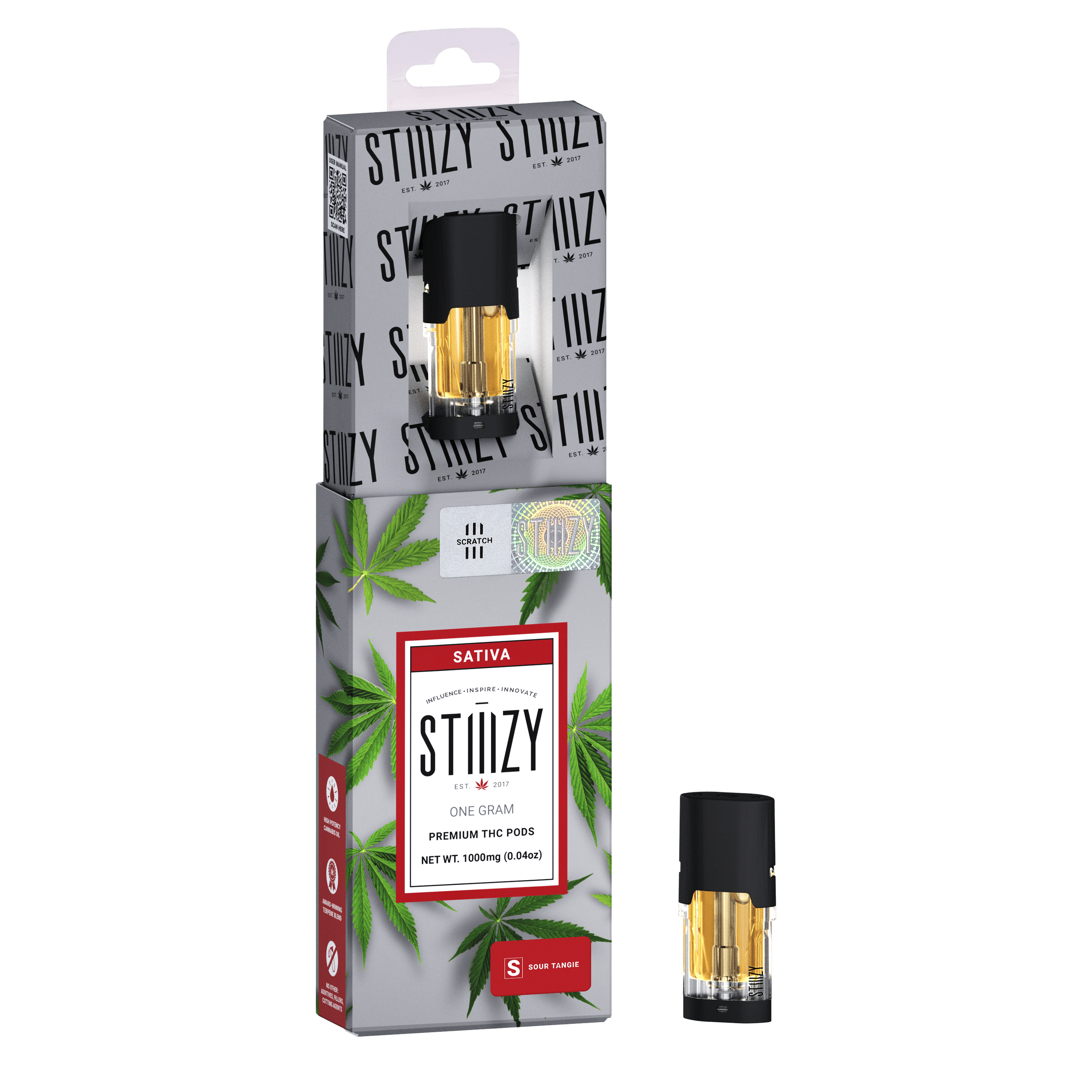 STIIIZY SOUR TANGIE 1G POD