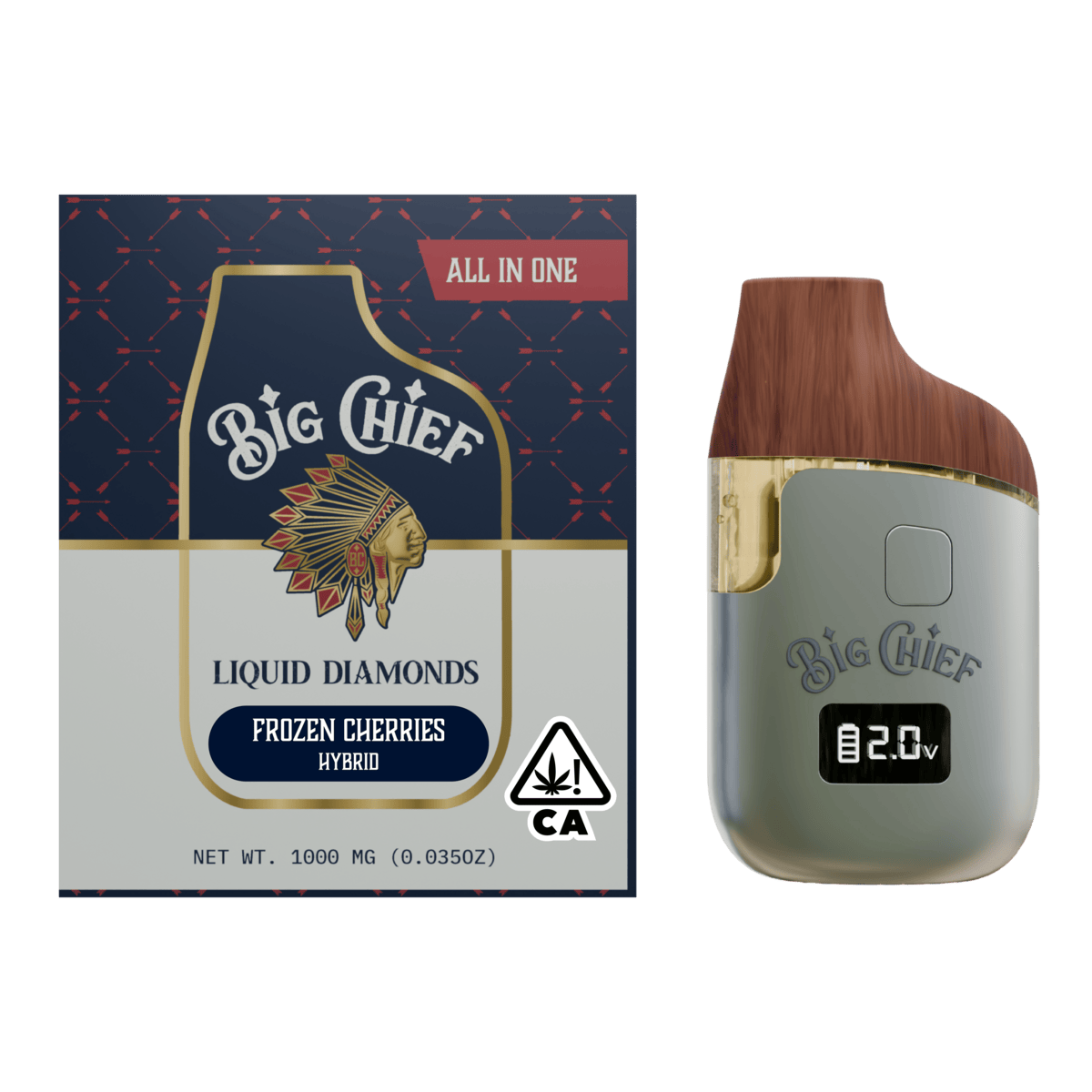 BIG CHIEF 1G DISPOSABLE  FROZEN CHERRIES