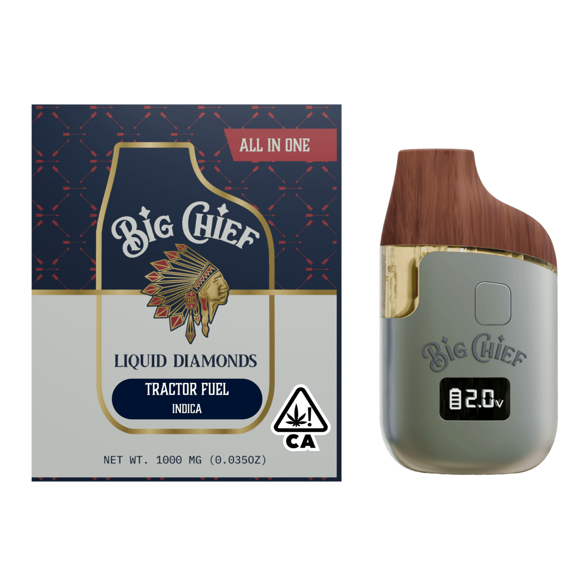 BIG CHIEF 1G DISPOSABLE TRACTOR FUEL