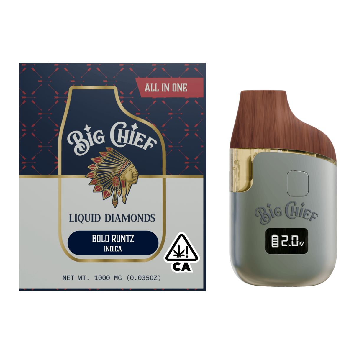 BIG CHIEF 1G DISPOSABLE BOLO RUNTZ