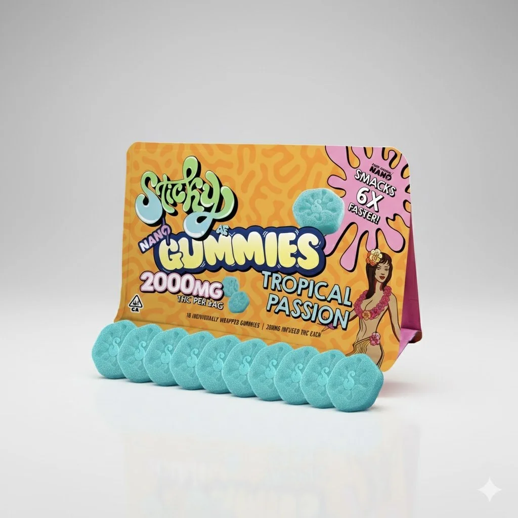 STICKY NANO GUMMIES - 2000MG