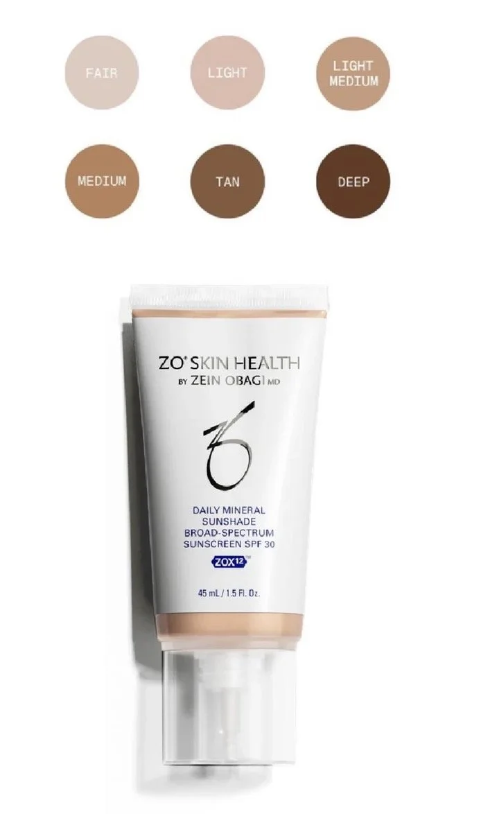 Zo Skin Daily Mineral Broad-Spectrum SPF 45 — Light/Medium