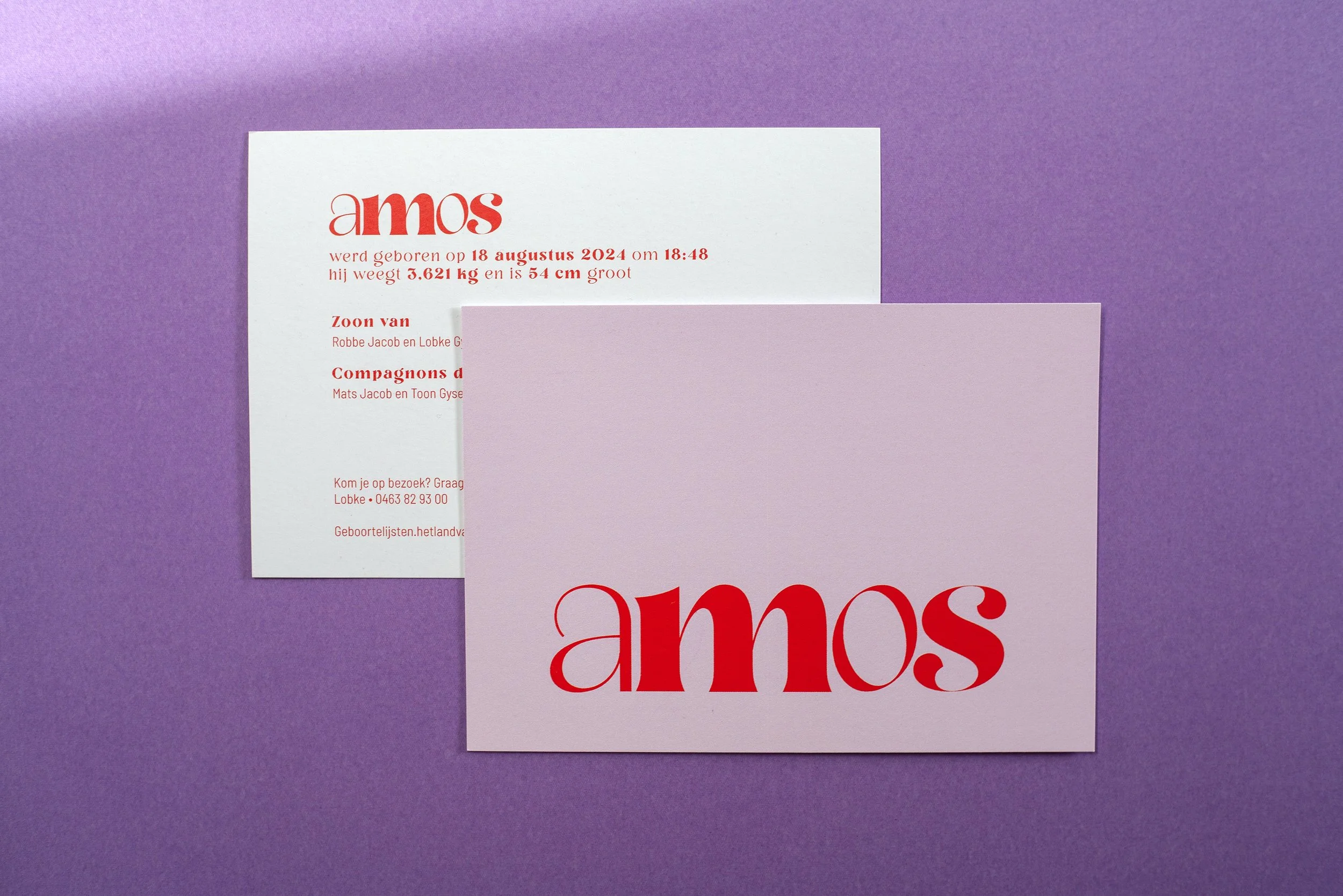 Digitaal geboortedrukwerk.