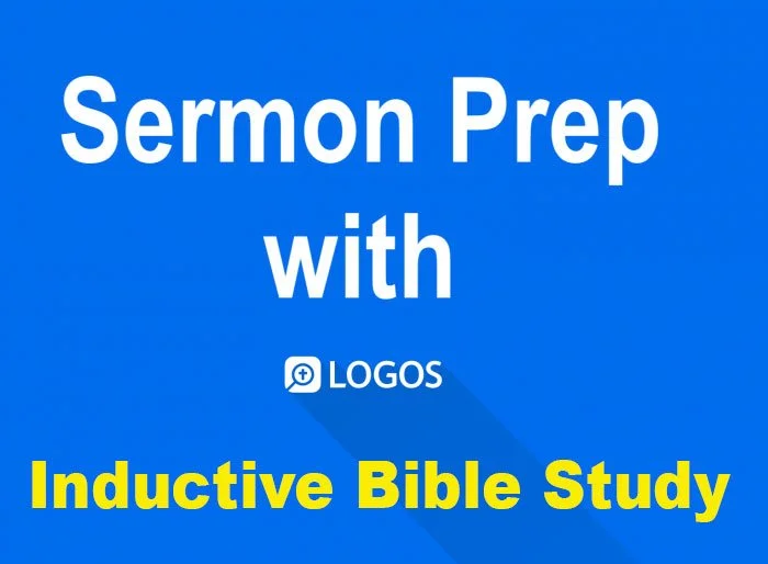 Logos Sermon Prep Part Four: Text Comparison Tool in Inductive Bible Study