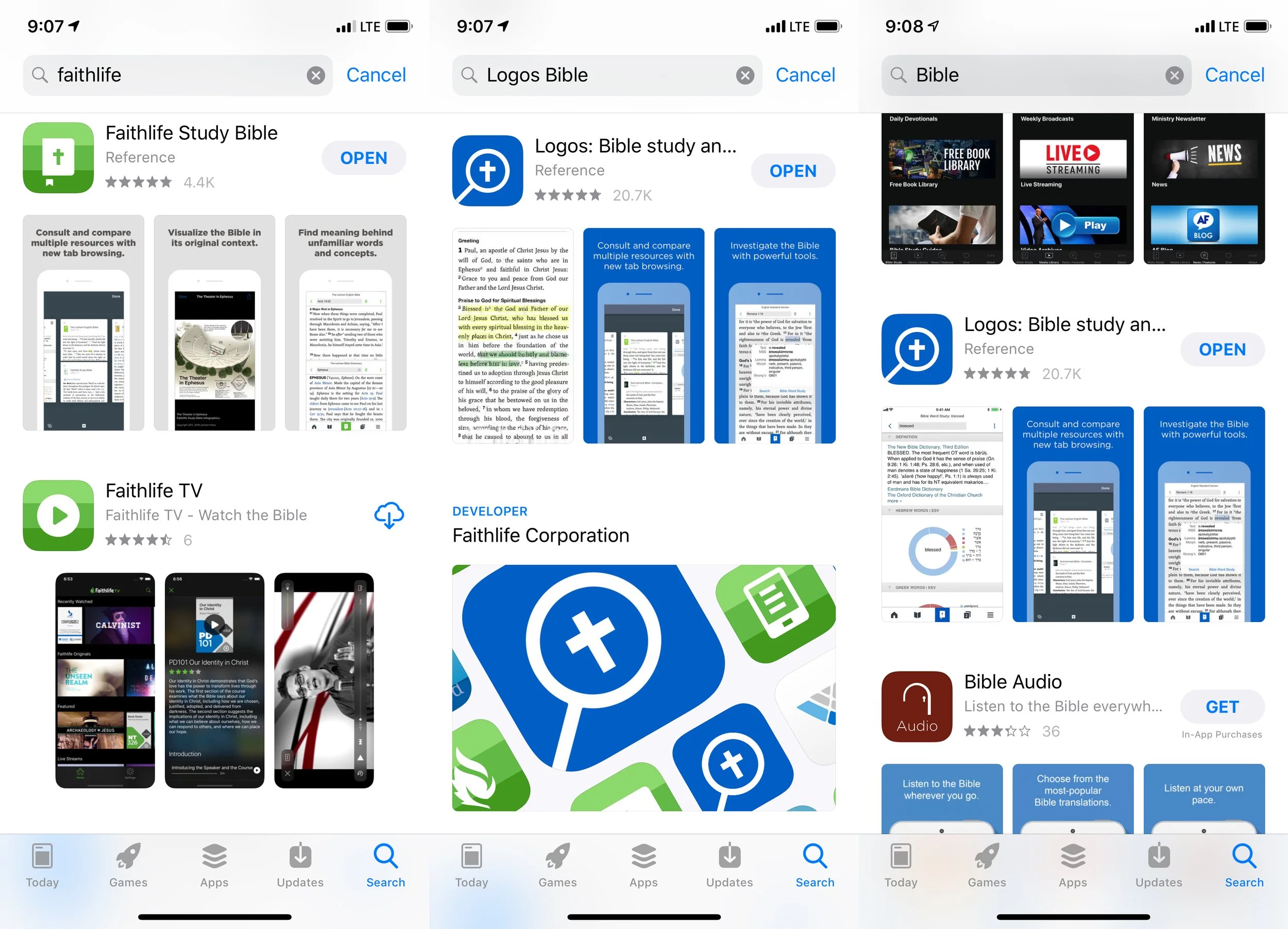 Which Logos Bible App Should I Use on My Phone or Tablet