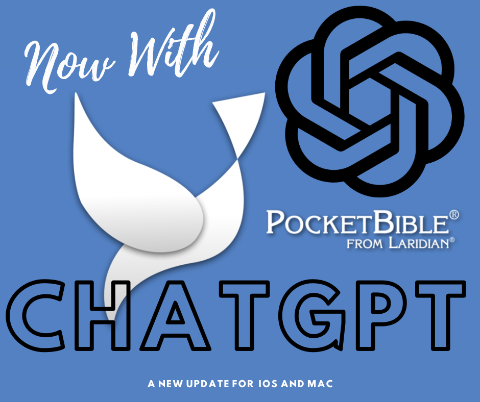 PocketBible for iOS and Mac Adds ChatGPT to Autostudy