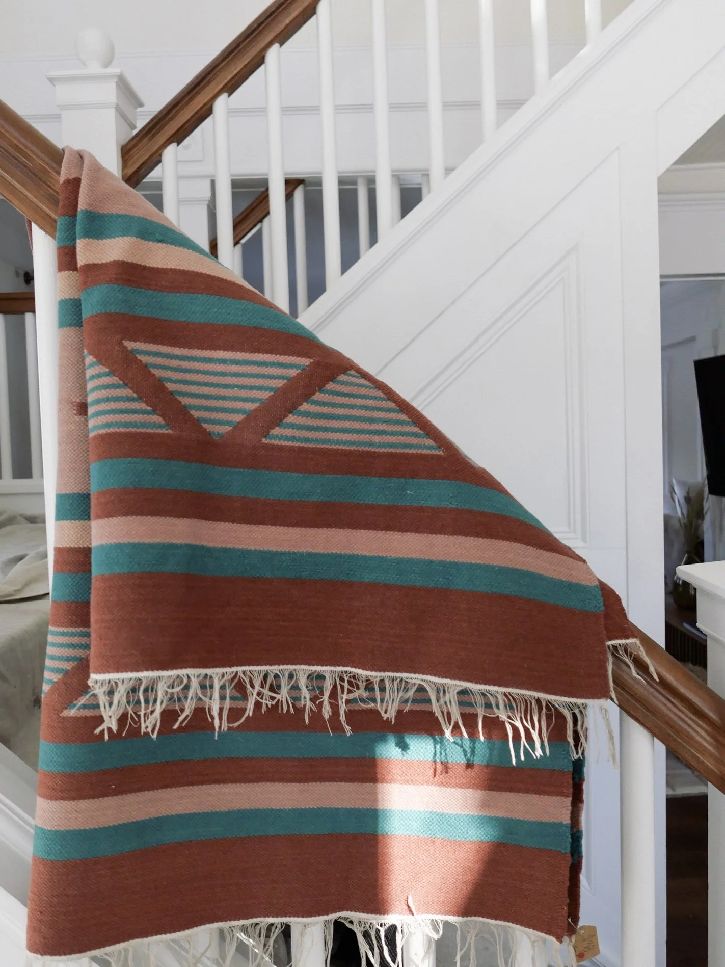 southwestern woven throw