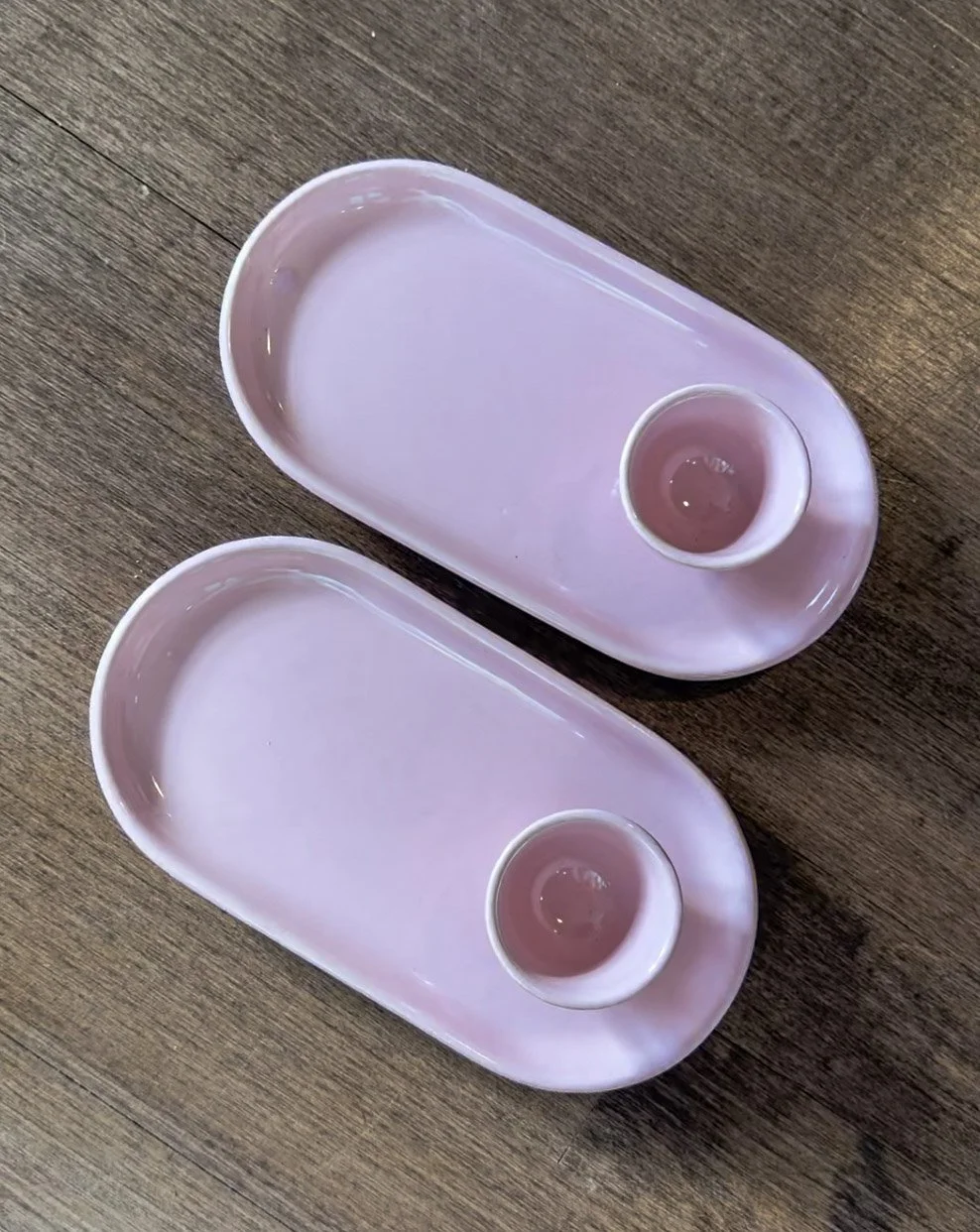 œuf à la coque plates