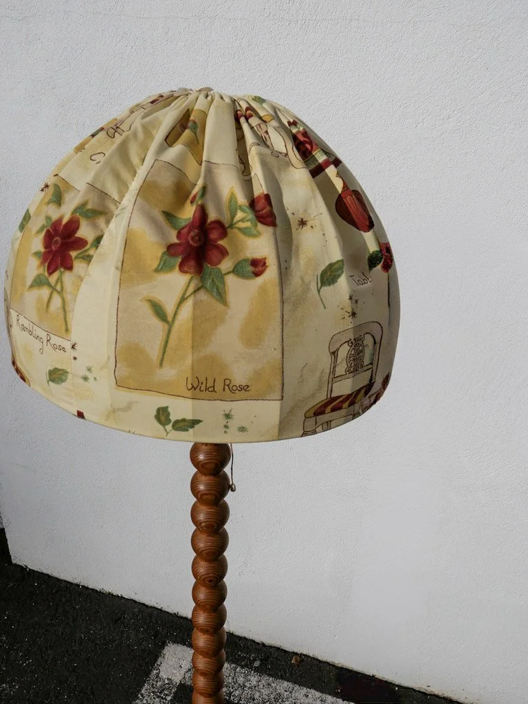 rambling rose floor lamp