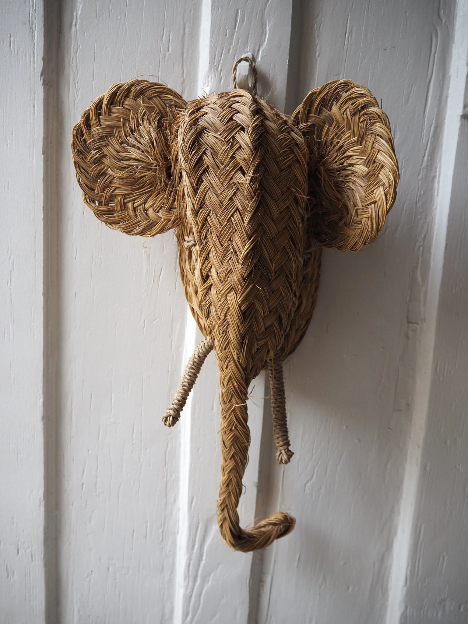 woven elephant head
