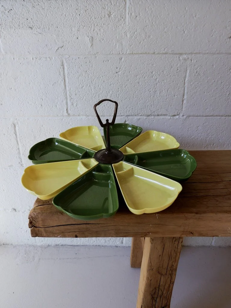 mid-century party platter