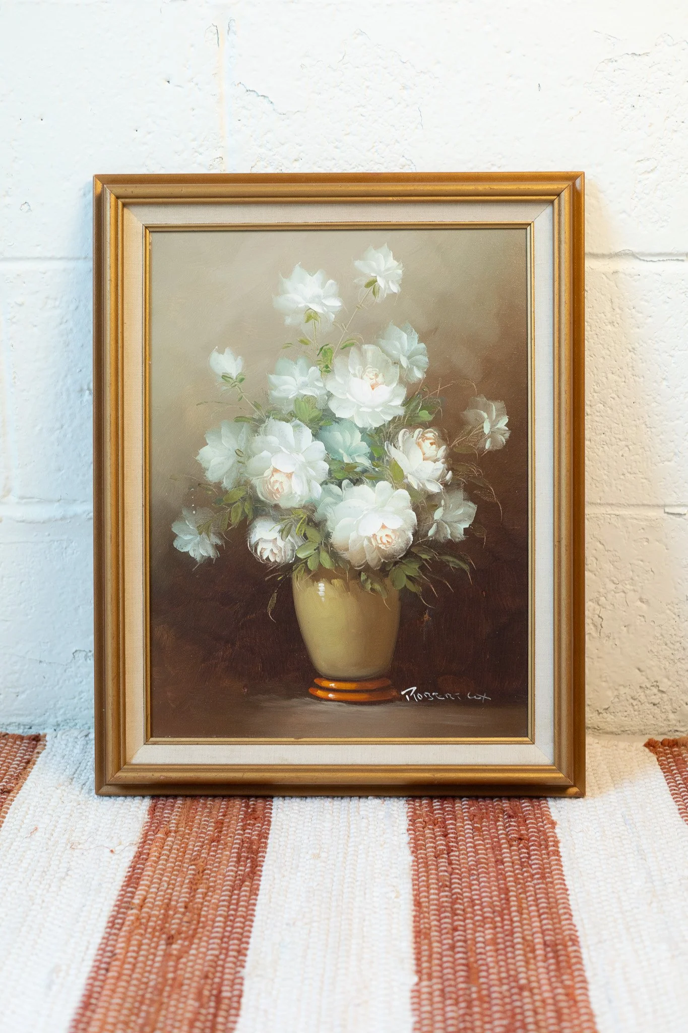 gathered roses still life