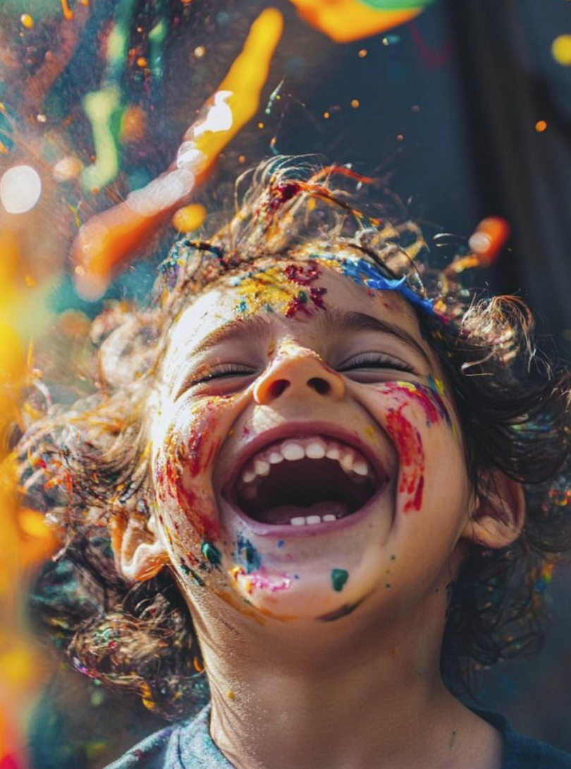 Creative children activity inspired by art and imagination at Kids Club Copenhagen