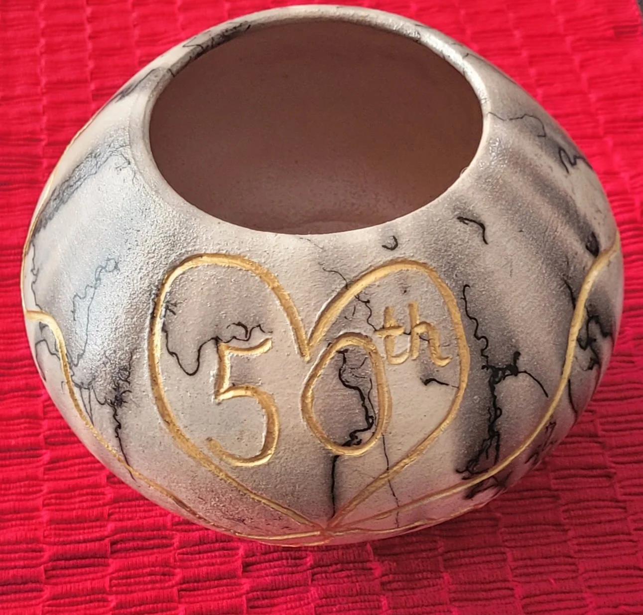 Sample Customized Anniversary / Wedding Vase