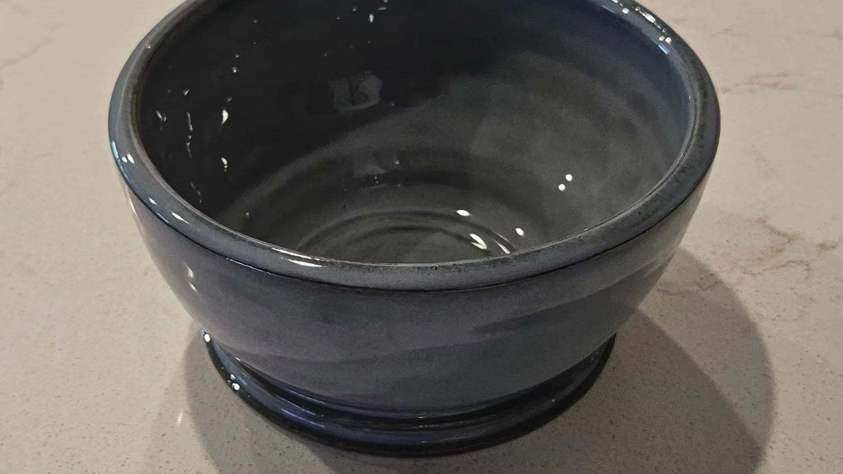 Light Blue Soup / Serving Bowl