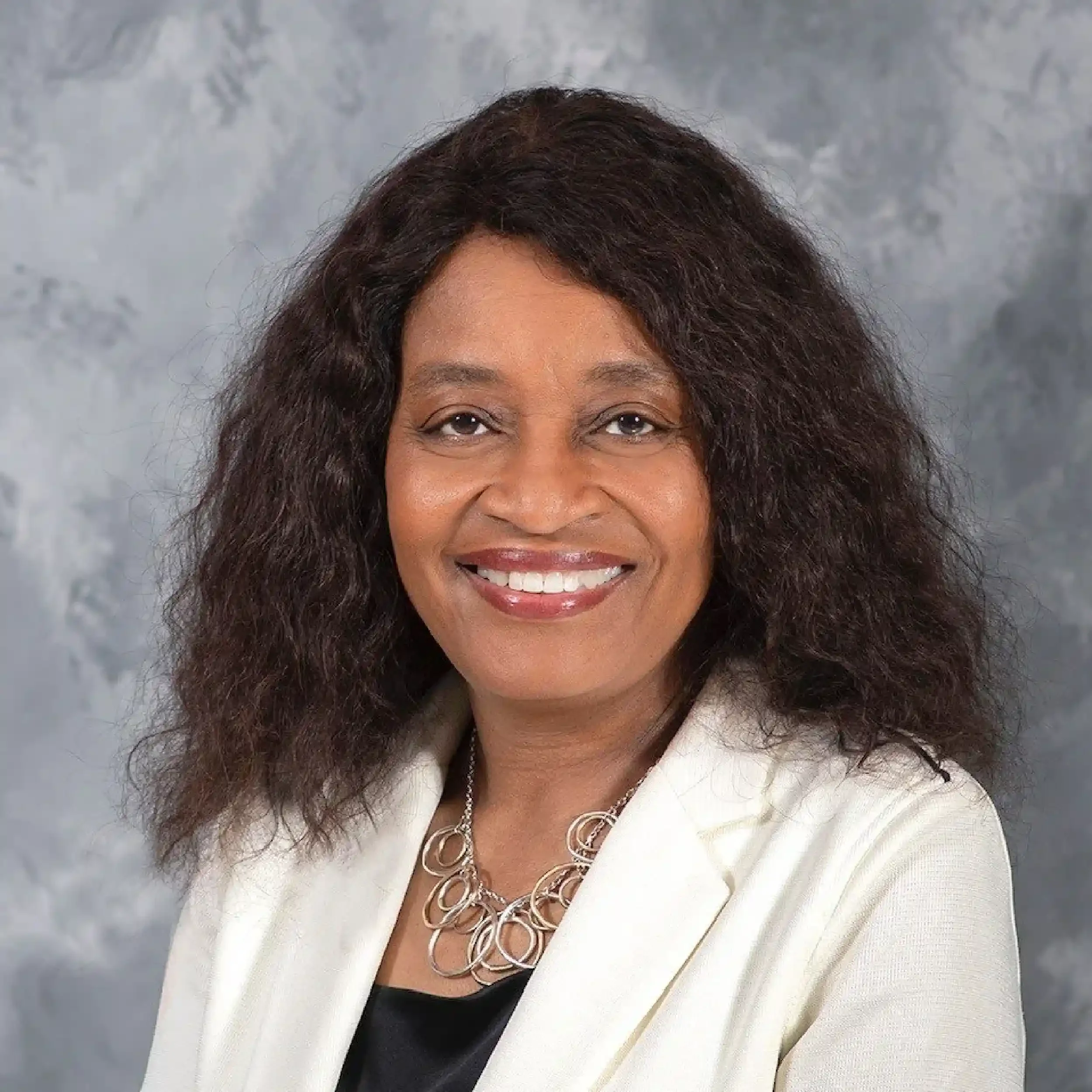 A headshot of Sylvia Bennett