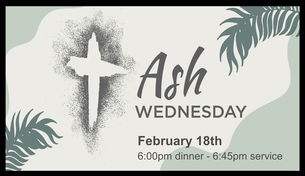 Ash Wednesday Service