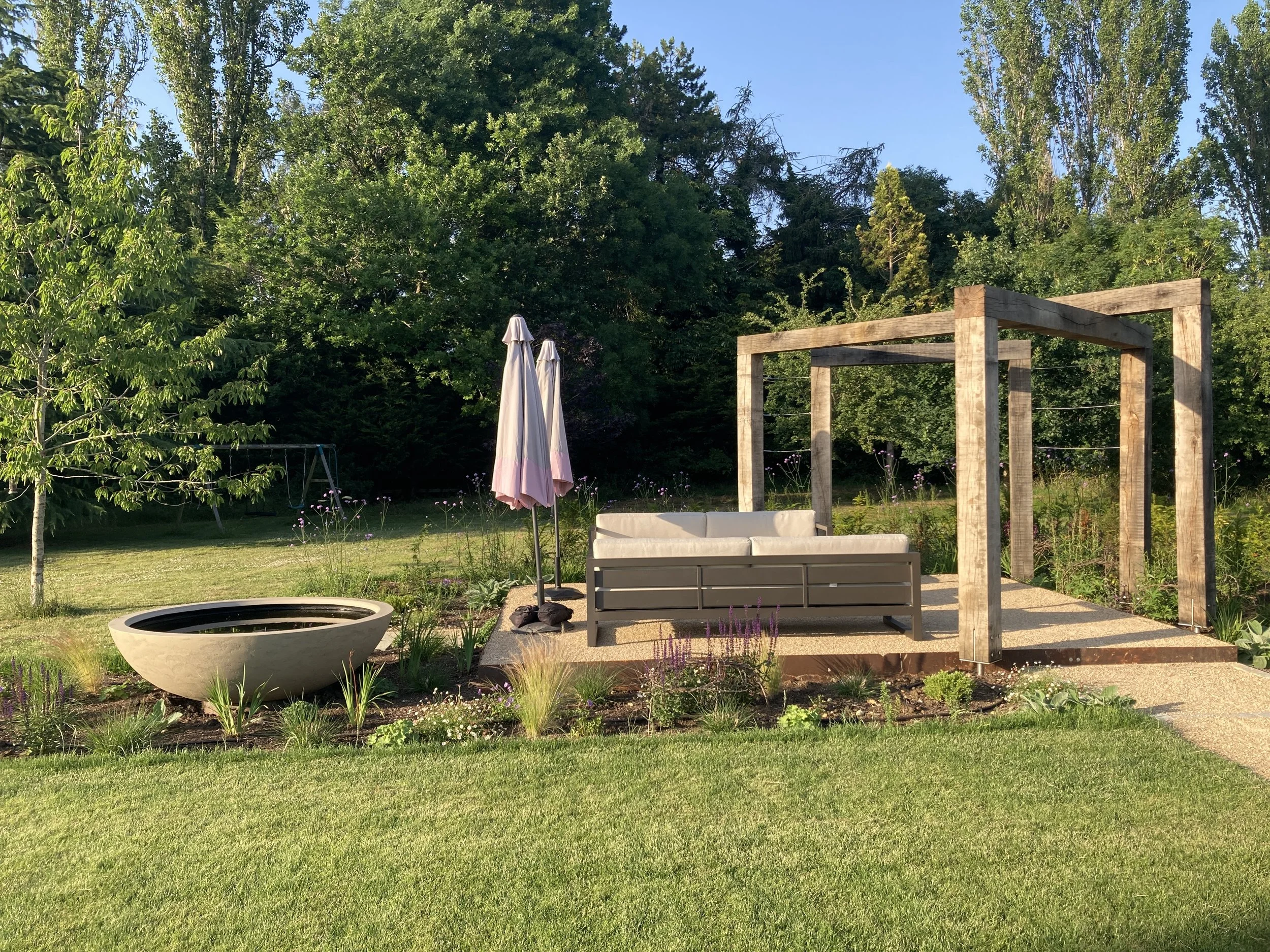 Bladon field to garden