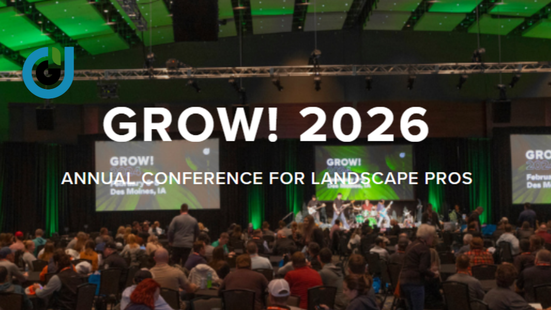 Landscape professionals attending the GROW! 2026 conference in Dallas focused on leadership, growth, and operational strategy.